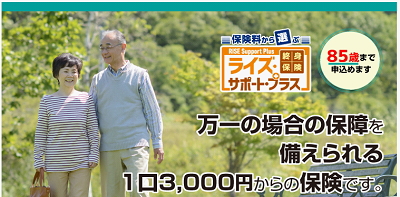 終身保険ライズ・サポート・プラス